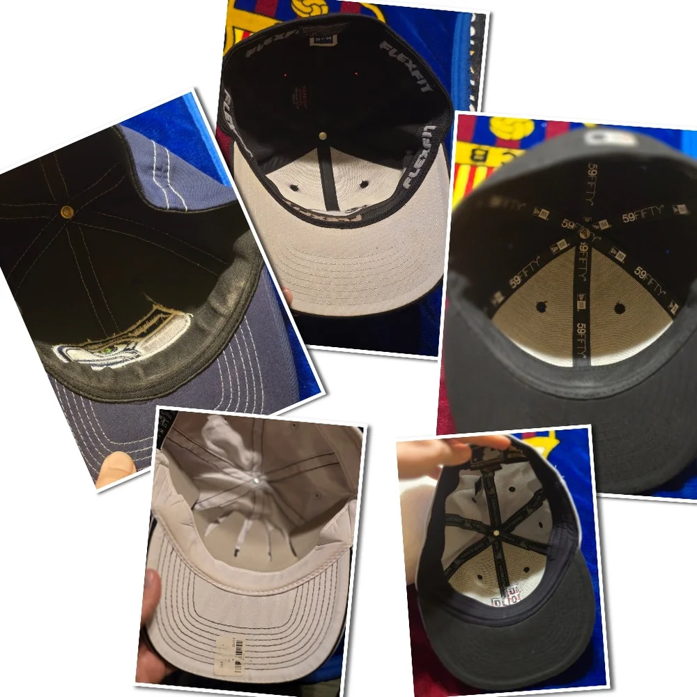Lot Of 10 Hats/ball Caps Unisex